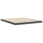 vidaXL Giroletto Grigio 160x200 cm in Legno Massello di Pino