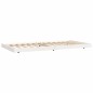 vidaXL Giroletto Bianco 80x200 cm in Legno Massello di Pino vidaXL Giroletto Bianco 80x200 cm in Legno Massello di Pino