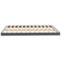 vidaXL Giroletto Grigio 140x190 cm in Legno Massello di Pino vidaXL Giroletto Grigio 140x190 cm in Legno Massello di Pino