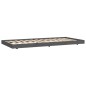 vidaXL Giroletto Grigio 75x190 cm in Legno Massello di Pino vidaXL Giroletto Grigio 75x190 cm in Legno Massello di Pino