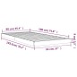 vidaXL Giroletto Bianco 90x190 cm in Legno Massello di Pino 3FT Single vidaXL Giroletto Bianco 90x190 cm in Legno Massello di Pino 3FT Single