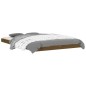vidaXL Giroletto Miele 120x190 cm Legno Massello Pino 4FT Small Double