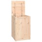 vidaXL Contenitore per Bucato 44x44x66 cm Legno Massello Pino vidaXL Contenitore per Bucato 44x44x66 cm Legno Massello Pino