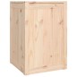 vidaXL Contenitore per Bucato 44x44x66 cm Legno Massello Pino vidaXL Contenitore per Bucato 44x44x66 cm Legno Massello Pino
