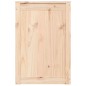 vidaXL Contenitore per Bucato 44x44x66 cm Legno Massello Pino vidaXL Contenitore per Bucato 44x44x66 cm Legno Massello Pino