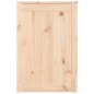 vidaXL Contenitore per Bucato 44x44x66 cm Legno Massello Pino vidaXL Contenitore per Bucato 44x44x66 cm Legno Massello Pino