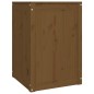 vidaXL Contenitore per Bucato Miele 44x44x66 cm Legno Massello Pino vidaXL Contenitore per Bucato Miele 44x44x66 cm Legno Massello Pino