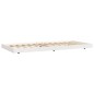 vidaXL Giroletto Bianco 75x190 cm in Legno Massello di Pino vidaXL Giroletto Bianco 75x190 cm in Legno Massello di Pino