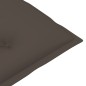 Sedie da Giardino Reclinabili 4 pz con Cuscini Massello Acacia Sedie da Giardino Reclinabili 4 pz con Cuscini Massello Acacia