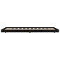 vidaXL Giroletto Nero 90x200 cm in Legno Massello di Pino vidaXL Giroletto Nero 90x200 cm in Legno Massello di Pino