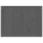 vidaXL Contenitore per Bucato Grigio 88,5x44x66 cm Legno Massello Pino vidaXL Contenitore per Bucato Grigio 88,5x44x66 cm Legno Massello Pino