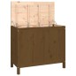 vidaXL Contenitore per Bucato Miele 88,5x44x76 cm Legno Massello Pino vidaXL Contenitore per Bucato Miele 88,5x44x76 cm Legno Massello Pino