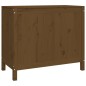 vidaXL Contenitore per Bucato Miele 88,5x44x76 cm Legno Massello Pino vidaXL Contenitore per Bucato Miele 88,5x44x76 cm Legno Massello Pino