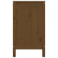 vidaXL Contenitore per Bucato Miele 88,5x44x76 cm Legno Massello Pino vidaXL Contenitore per Bucato Miele 88,5x44x76 cm Legno Massello Pino