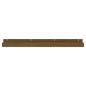 vidaXL Mensole da Parete 2 pz Miele 110x12x9 cm Legno Massello di Pino vidaXL Mensole da Parete 2 pz Miele 110x12x9 cm Legno Massello di Pino