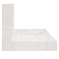 vidaXL Mensole da Parete 2 pz Bianco 50x11x9cm Legno Massello di Pino vidaXL Mensole da Parete 2 pz Bianco 50x11x9cm Legno Massello di Pino