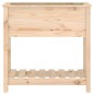 vidaXL Fioriera con Mensola 82,5x34,5x81 cm in Legno Massello di Pino vidaXL Fioriera con Mensola 82,5x34,5x81 cm in Legno Massello di Pino