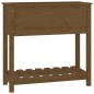 vidaXL Fioriera con Mensola Miele 82,5x34,5x81 cm Legno Massello Pino vidaXL Fioriera con Mensola Miele 82,5x34,5x81 cm Legno Massello Pino