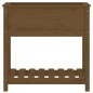 vidaXL Fioriera con Mensola Miele 82,5x34,5x81 cm Legno Massello Pino vidaXL Fioriera con Mensola Miele 82,5x34,5x81 cm Legno Massello Pino
