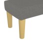Panca Grigio Scuro 70x30x30 cm in Tessuto