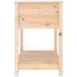 vidaXL Fioriera con Mensola 111,5x54x81 cm in Legno Massello di Pino vidaXL Fioriera con Mensola 111,5x54x81 cm in Legno Massello di Pino