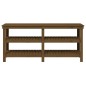 vidaXL Banco da Lavoro Miele 181x50x80 cm in Legno Massello di Pino