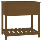 vidaXL Fioriera con Mensola Miele 82,5x54x81 cm in Legno Massello Pino vidaXL Fioriera con Mensola Miele 82,5x54x81 cm in Legno Massello Pino