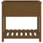 vidaXL Fioriera con Mensola Miele 82,5x54x81 cm in Legno Massello Pino vidaXL Fioriera con Mensola Miele 82,5x54x81 cm in Legno Massello Pino