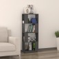 Libreria/Divisorio Grigio 51x25x132 cm Legno Massello di Pino Libreria/Divisorio Grigio 51x25x132 cm Legno Massello di Pino