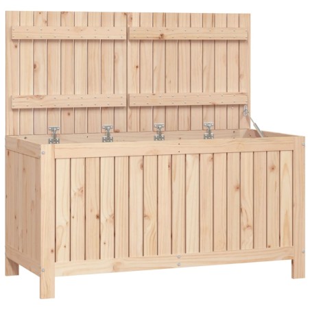 vidaXL Contenitore da Giardino 121x55x64 cm in Legno Massello di Pino