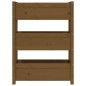 vidaXL Fioriera Miele 77x25x104,5 cm in Legno Massello di Pino vidaXL Fioriera Miele 77x25x104,5 cm in Legno Massello di Pino