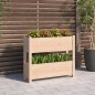 vidaXL Fioriera 77x25x66 cm in Legno Massello di Pino vidaXL Fioriera 77x25x66 cm in Legno Massello di Pino