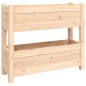 vidaXL Fioriera 77x25x66 cm in Legno Massello di Pino vidaXL Fioriera 77x25x66 cm in Legno Massello di Pino