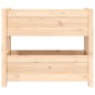 vidaXL Fioriera 77x25x66 cm in Legno Massello di Pino vidaXL Fioriera 77x25x66 cm in Legno Massello di Pino
