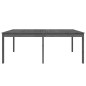vidaXL Tavolo da Giardino Grigio 203,5x100x76cm Legno Massello di Pino