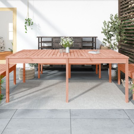vidaXL Tavolo da Giardino 203,5x100x76cm in Legno Massello di Douglas