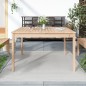 vidaXL Tavolo da Giardino 121x82,5x76 cm in Legno Massello di Pino vidaXL Tavolo da Giardino 121x82,5x76 cm in Legno Massello di Pino