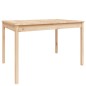 vidaXL Tavolo da Giardino 121x82,5x76 cm in Legno Massello di Pino vidaXL Tavolo da Giardino 121x82,5x76 cm in Legno Massello di Pino