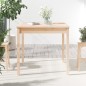 vidaXL Tavolo da Giardino 82,5x82,5x76 cm in Legno Massello di Pino