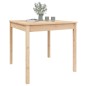 vidaXL Tavolo da Giardino 82,5x82,5x76 cm in Legno Massello di Pino