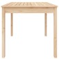 vidaXL Tavolo da Giardino 82,5x82,5x76 cm in Legno Massello di Pino