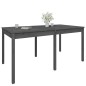 vidaXL Tavolo da Giardino Grigio 159,5x82,5x76 cm Legno Massello Pino vidaXL Tavolo da Giardino Grigio 159,5x82,5x76 cm Legno Massello Pino