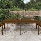 vidaXL Tavolo da Giardino Miele 203,5x100x76cm Legno Massello di Pino vidaXL Tavolo da Giardino Miele 203,5x100x76cm Legno Massello di Pino
