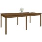 vidaXL Tavolo da Giardino Miele 203,5x100x76cm Legno Massello di Pino vidaXL Tavolo da Giardino Miele 203,5x100x76cm Legno Massello di Pino