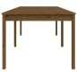 vidaXL Tavolo da Giardino Miele 203,5x100x76cm Legno Massello di Pino vidaXL Tavolo da Giardino Miele 203,5x100x76cm Legno Massello di Pino