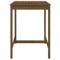 vidaXL Tavolo da Giardino Miele 82,5x82,5x110cm Legno Massello di Pino vidaXL Tavolo da Giardino Miele 82,5x82,5x110cm Legno Massello di Pino