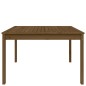 vidaXL Tavolo da Giardino Miele 121x82,5x76 cm Legno Massello di Pino vidaXL Tavolo da Giardino Miele 121x82,5x76 cm Legno Massello di Pino