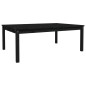 vidaXL Tavolo da Giardino Nero 121x82,5x45 cm Legno Massello di Pino vidaXL Tavolo da Giardino Nero 121x82,5x45 cm Legno Massello di Pino
