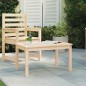 vidaXL Tavolo da Giardino 82,5x50,5x45 cm in Legno Massello di Pino vidaXL Tavolo da Giardino 82,5x50,5x45 cm in Legno Massello di Pino