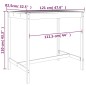 vidaXL Tavolo da Giardino 121x82,5x110cm in Legno Massello di Douglas vidaXL Tavolo da Giardino 121x82,5x110cm in Legno Massello di Douglas